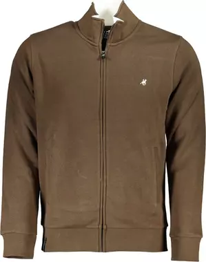 Elegant Long Sleeve Zippered Sweatshirt