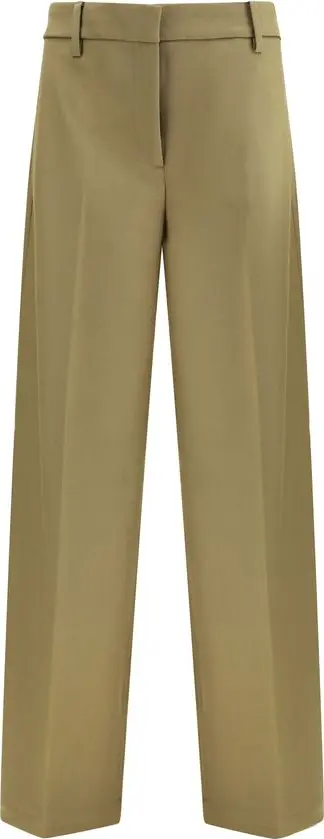 Bicolor Polyester Dress Pants