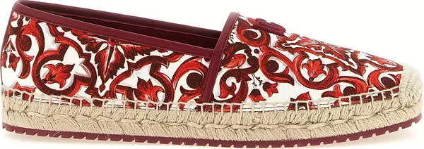 Multicolor Cotton Espadrilles