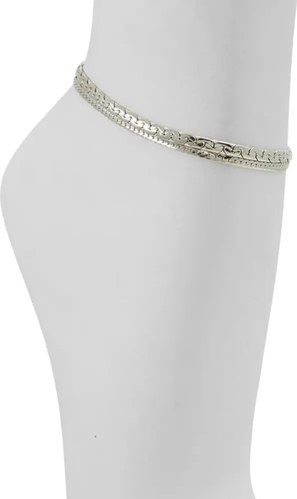 Silver Elastane Bracelet