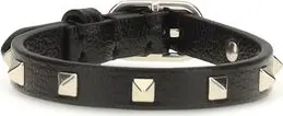 Black Calf Leather Bos Taurus Bracelet