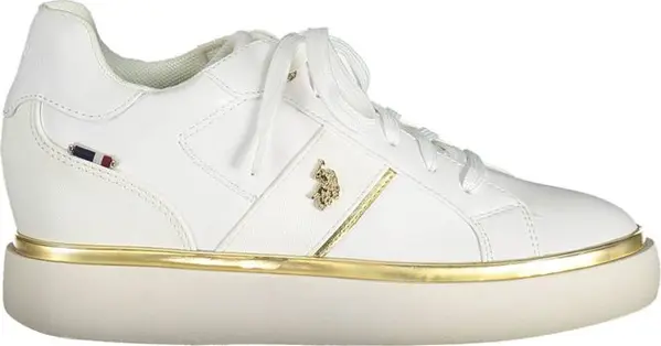 Bianco Polyester Women's Sneaker