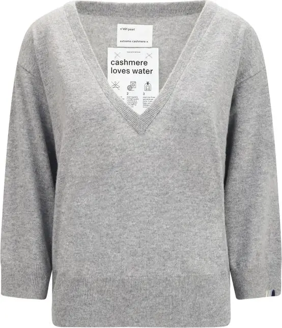 Gray Cashmere Sweater