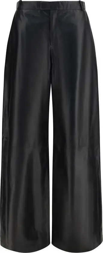 Black Leather Pants
