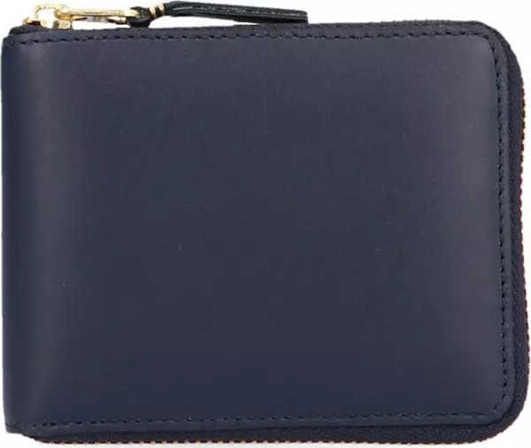 Blue Calfskin Wallet