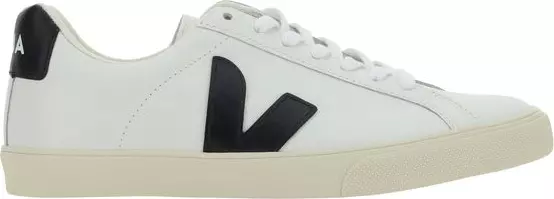 White Calf Leather Bos Taurus Sneakers