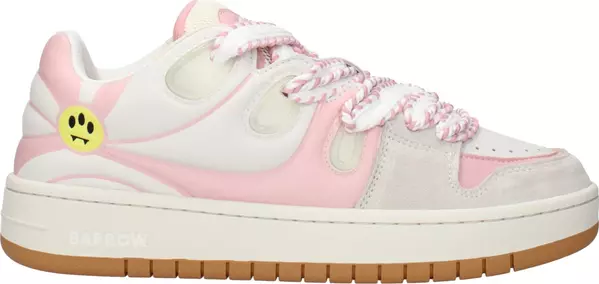 White Leather Low Top Sneakers
