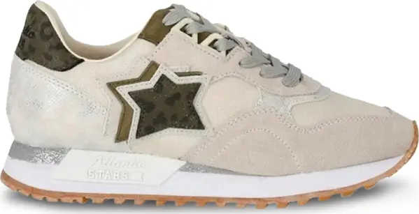 Brown Suede Leather Athletic Sneakers