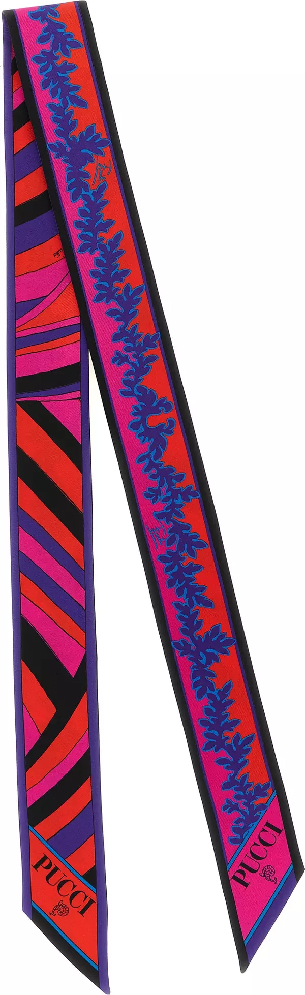 Multicolor Silk Foulard