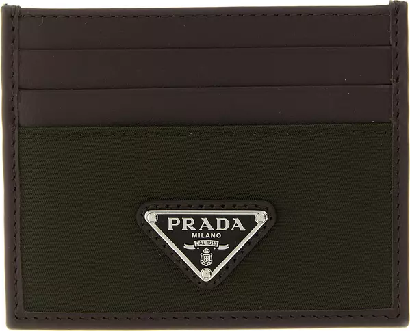 Bicolor Recycled Polyamide Cardholder