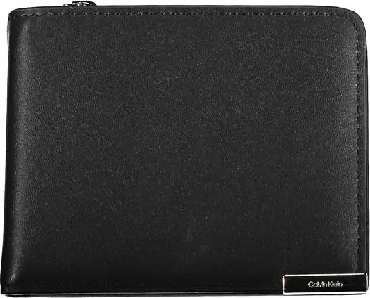 Nero Poliuretano Men Wallet
