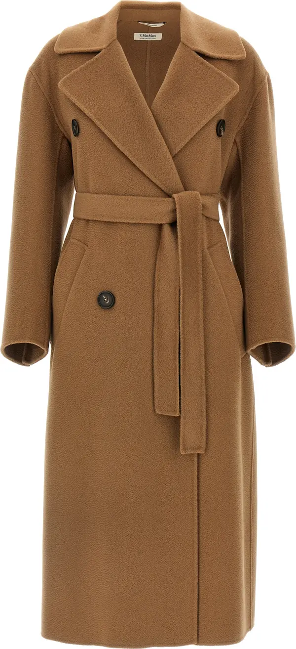 Brown Virgin Wool Coat