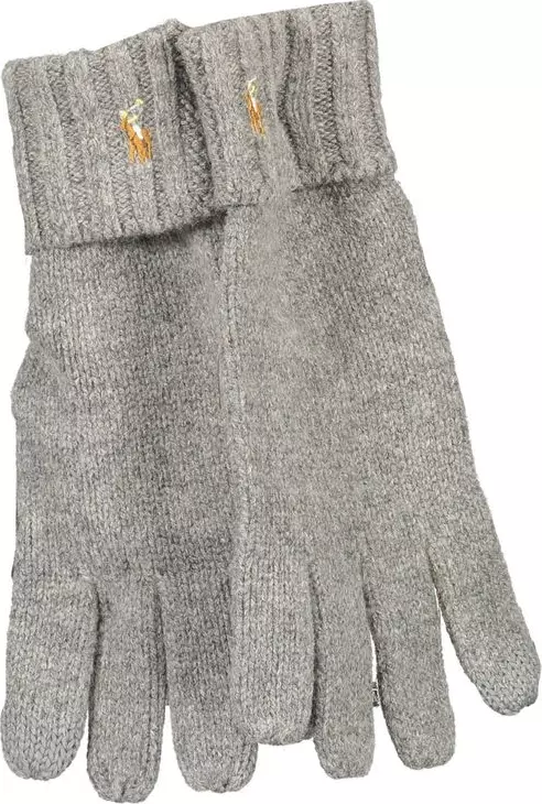 Gray Wool Men's Glove