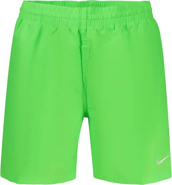 Green Polyester Men's Swim Boxer