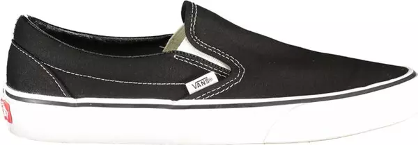 Black Polyester Women Sneaker