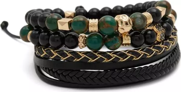Green Elastane Bracelet