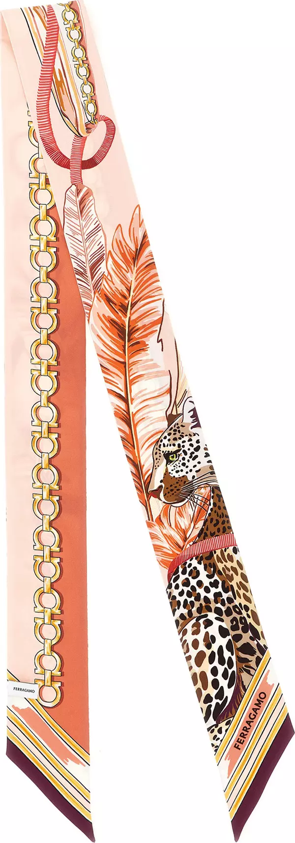 Multicolor Silk Foulard