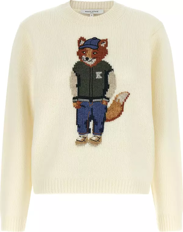 White Wool Cardigan