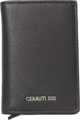 Black Calfskin Men's Wallet
