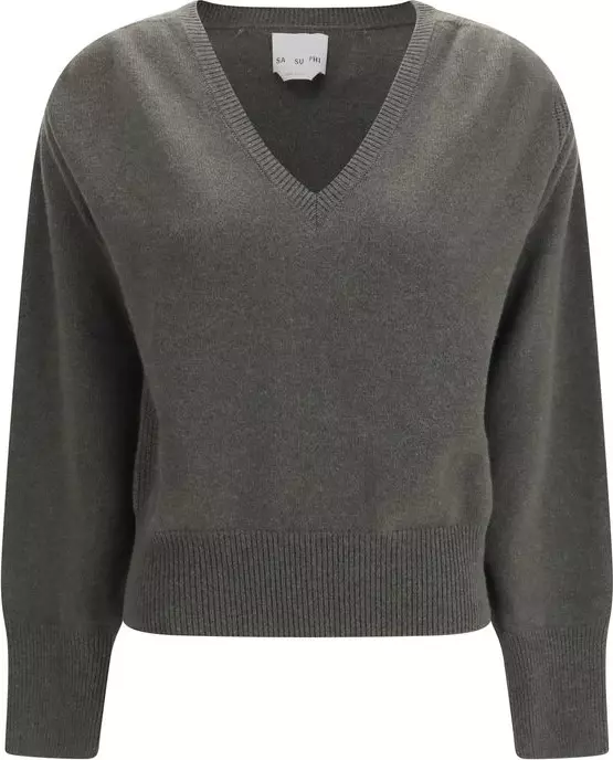 Bicolor Cashmere Sweater