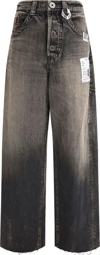 Black Cotton Jeans Denim