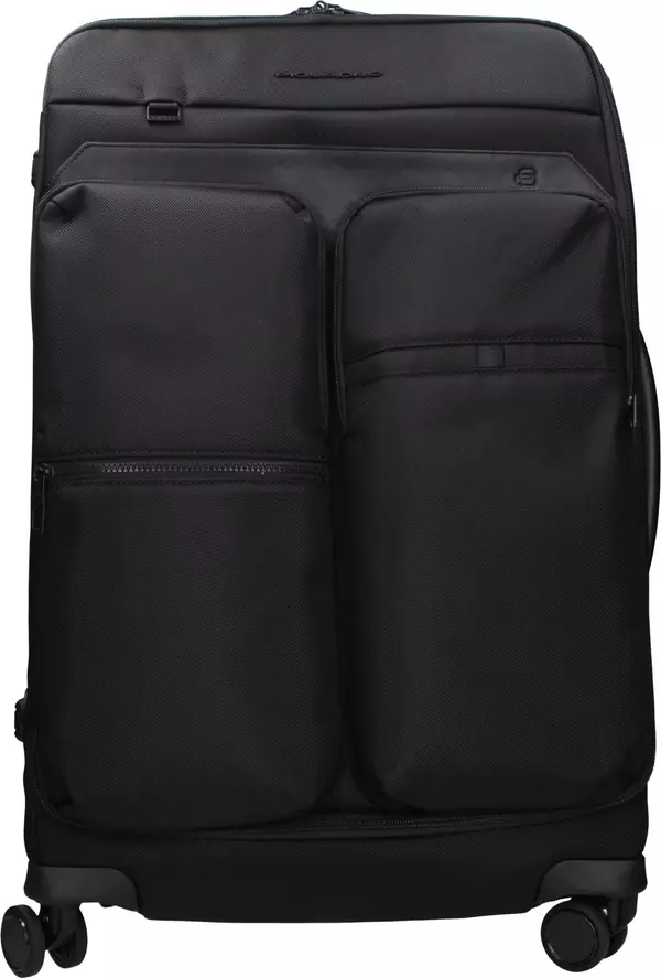 Black Fabric Luggage And Travel