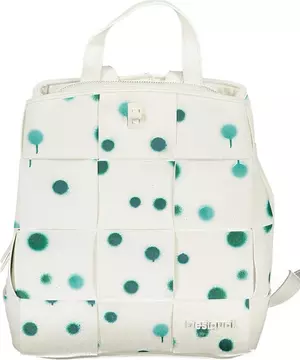 White Polyethylene Backpack