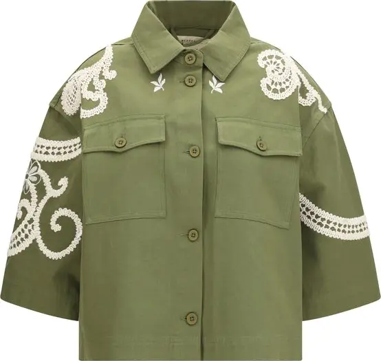 Bicolor Cotton Coat