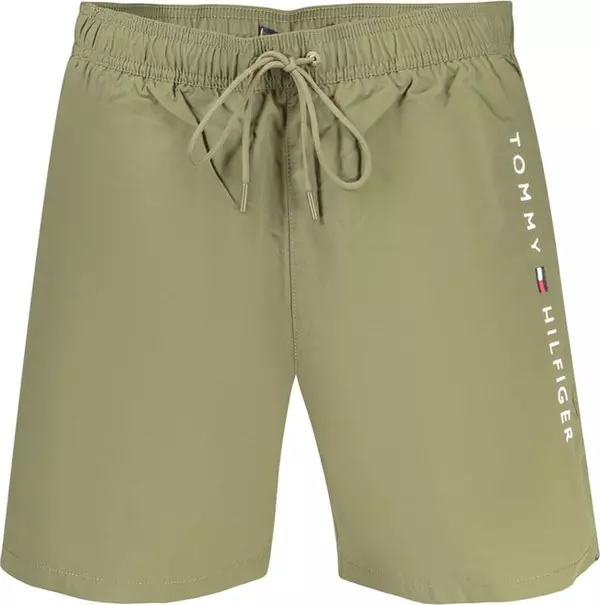 Green Polyester Men's Boxer