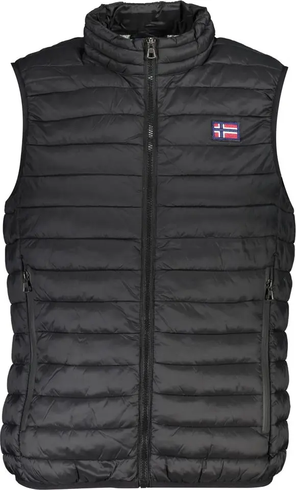 Black Polyamide Men's Jacket