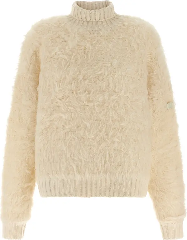 White Wool Cardigan