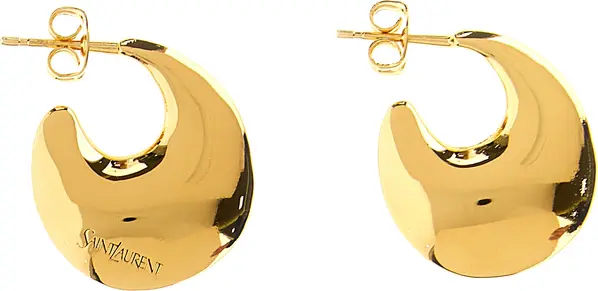 Gold Metal Earrings