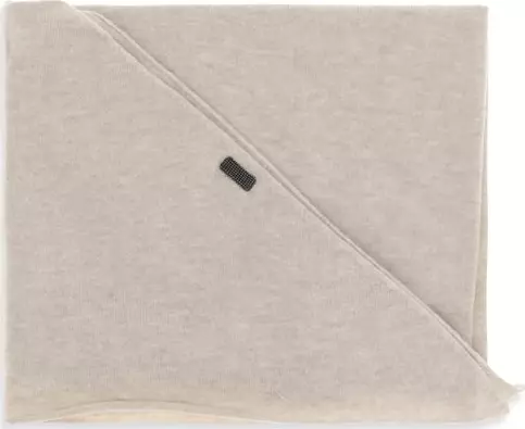 Beige Cashmere Foulard