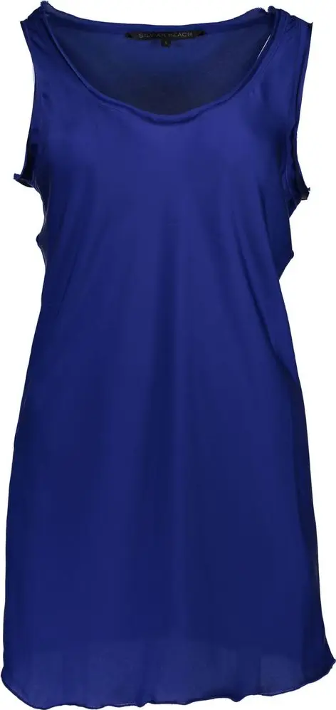 Blu Polyester Women T-Shirt