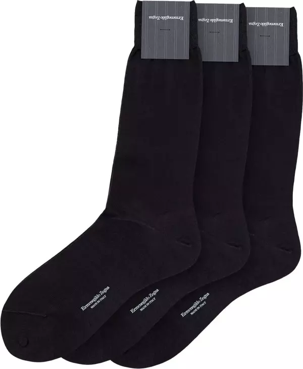 Gray Cotton Socks