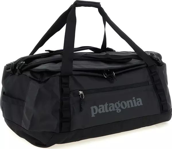 Black Polyester Backpack