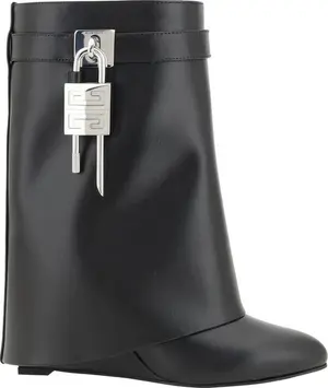 Shark Lock Ankle Boots