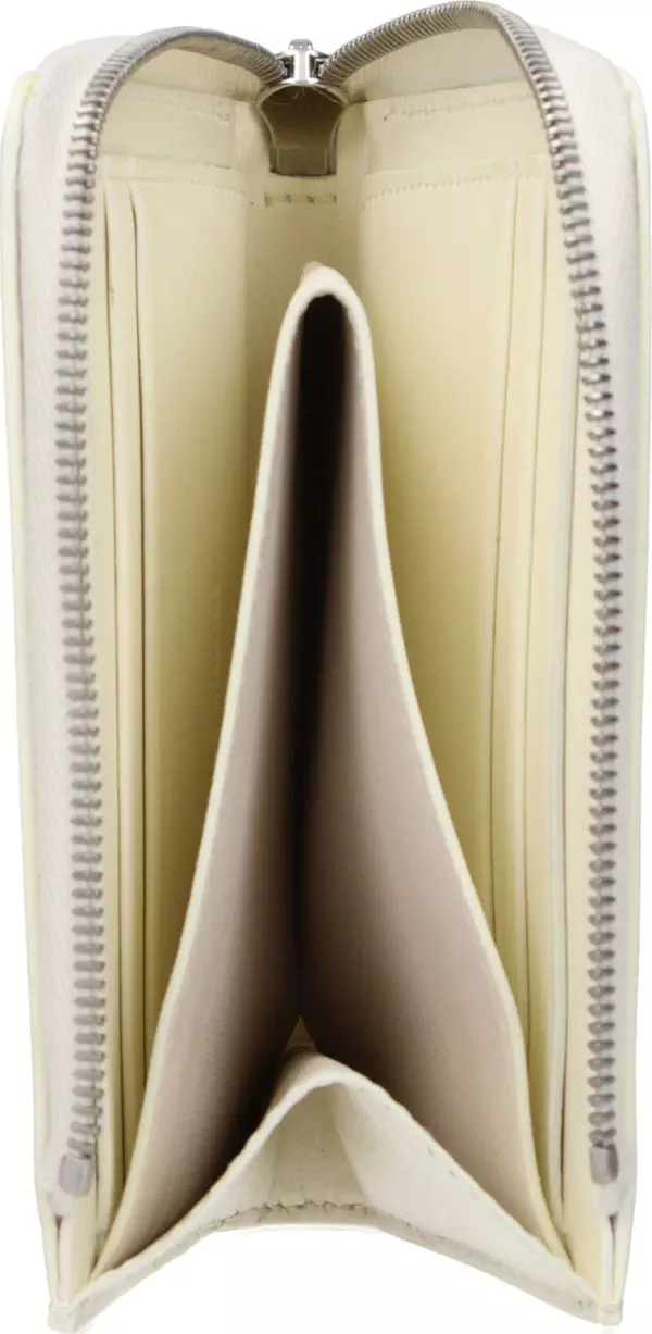 White Leather Wallet