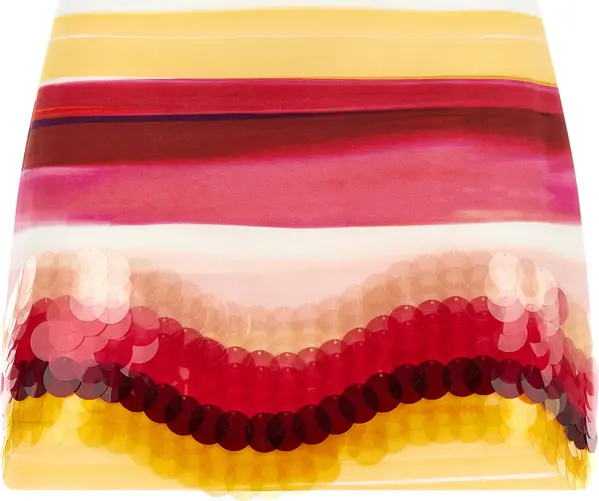 Multicolor Cotton Long Skirt