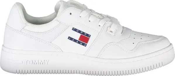 White Leather Women Sneaker