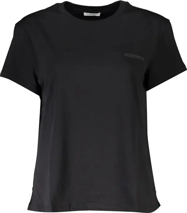 Black Organic Cotton Women T-Shirt