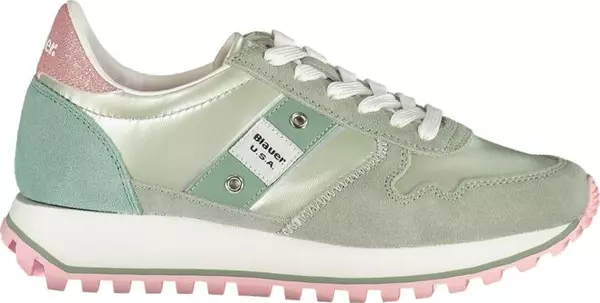 Verde Poliestere Women Sneaker