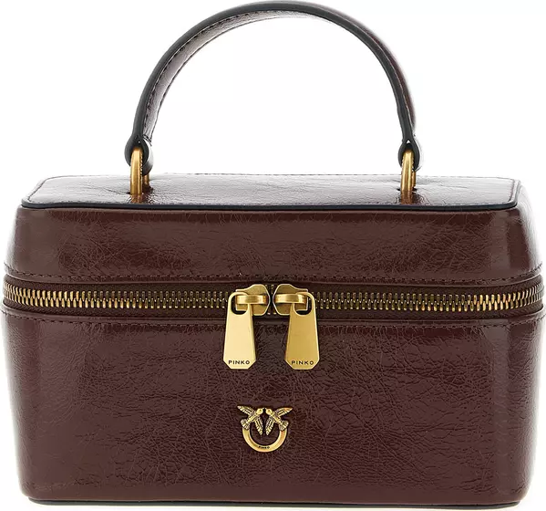 Bordeaux Calfskin Crossbody Bag