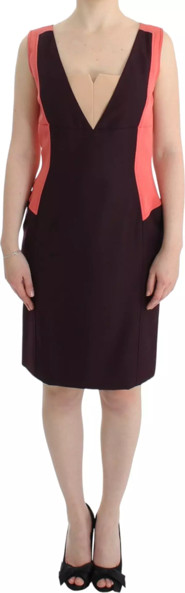 Multicolor Plando pencil dress