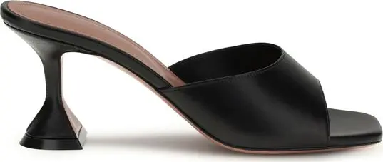 Black Lamb Ovis Aries Stiletto Heel Sandals