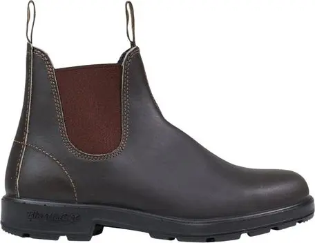 Brown Leather Ankle Boots