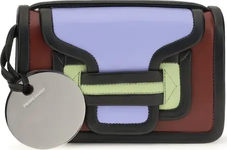 Multicolor Leather Shoulder Bag