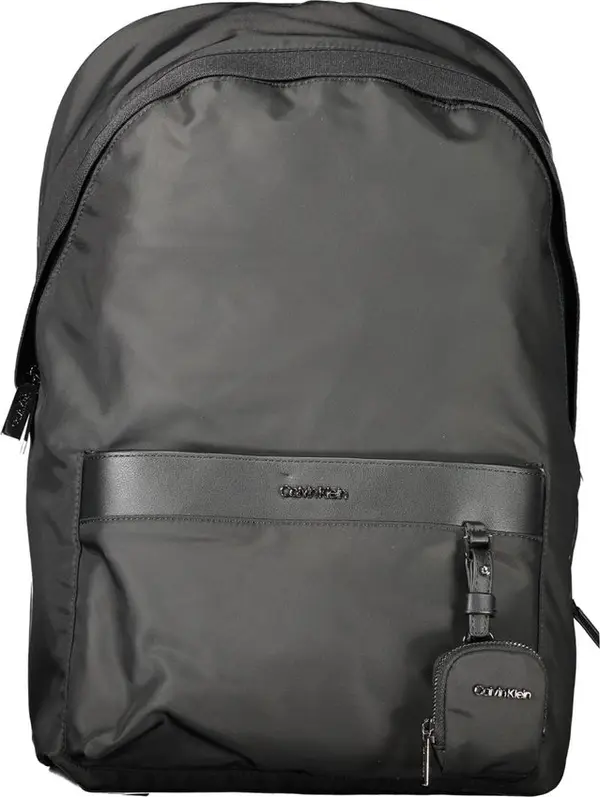 Nero Polyester Men's Backpack