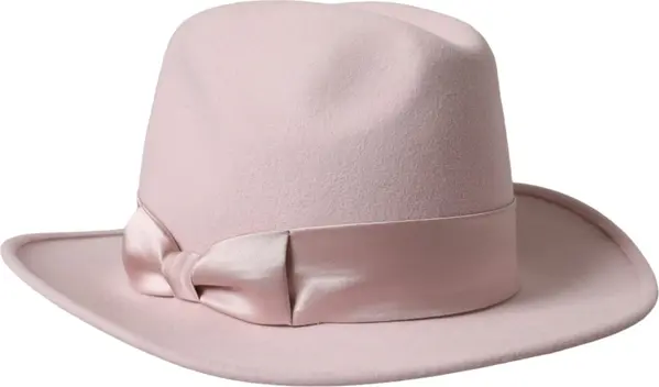 Pink Rabbit Fedora Trilby Women Hat