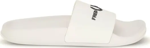 White Rubber Sandals